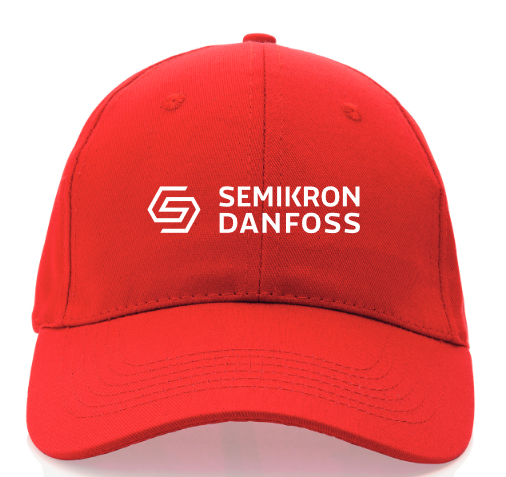 Semikron Danfoss Recycled cotton cap with AWARE™ tracer