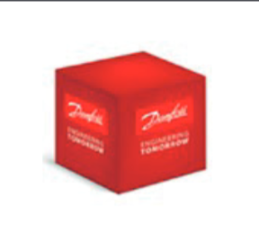 Brand cube Danfoss