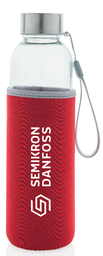 [DF004] Semikron Danfoss Glass bottle with neoprene sleeve
